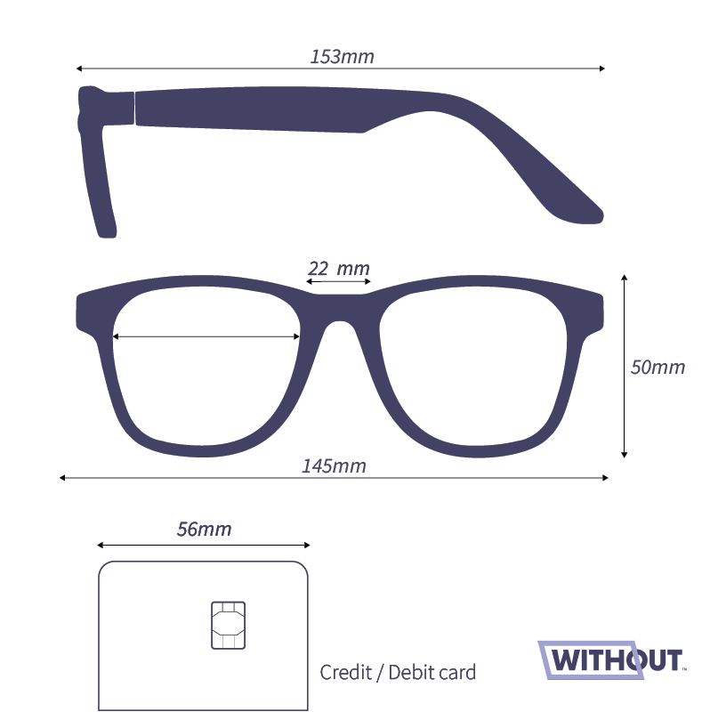 EYEGLASSES - WAYFARERS