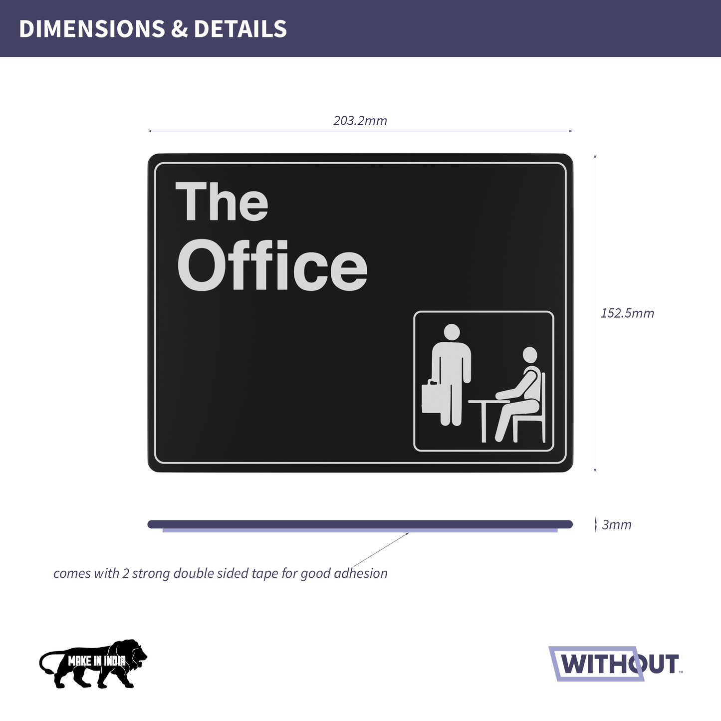 THE OFFICE SIGNAGE